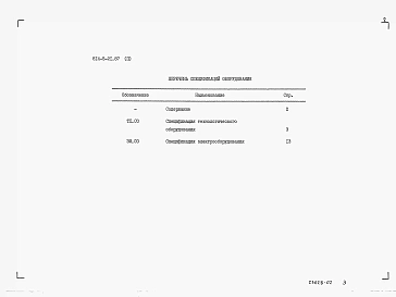 Альбом 2 Спецификации оборудования     