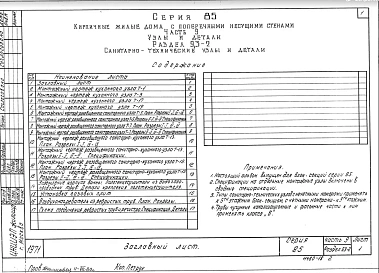 Часть 9 Раздел 9.3-2 Санитарно-технические узлы и детали