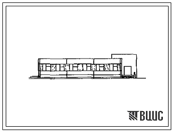 Типовой проект 807-12-8.86 Главный корпус ветеринарной аптеки с товарооборотом до 200 тыс. руб. в год (полносборный вариант). Размеры здания - 18x18 м. Расчетная температура: -20, -30, -40°С. Стены - панельные легкобетонные.