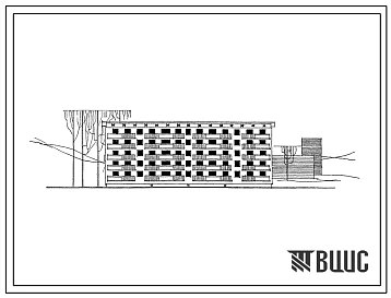 Типовой проект 1Г-450-2к Пятиэтажный трехсекционный жилой дом на 40 квартир. (Стены кирпичные) с техническим подпольем.