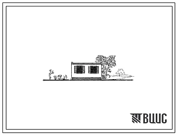 Типовой проект 420-04-2 Временные здания и сооружения контейнерного типа с деревянным каркасом и стальной опорной рамой по УТС серии 420-04. Ремонтно-механическая мастерская с программой 20 тыс.руб. в год.