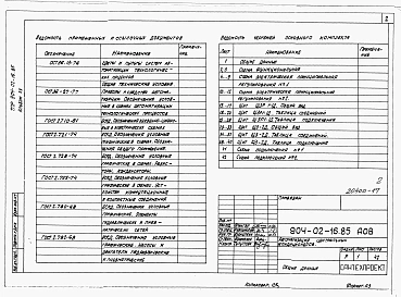Альбом 15 Кондиционер с рециркуляцией, воздухонагревателем первого подогрева и тремя доводчиками.      Электрическая система регулирования     /КТЦ2-10...КТЦ2-80/      