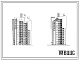 Фасады Типовой проект 124-87-151.87 65-квартирный 12, 13, 14-этажный жилой дом со стенами из кирпича