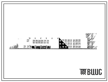 Типовой проект 224-1-433.85 Школа на 18 классов (689-704) со стенами из кирпича.