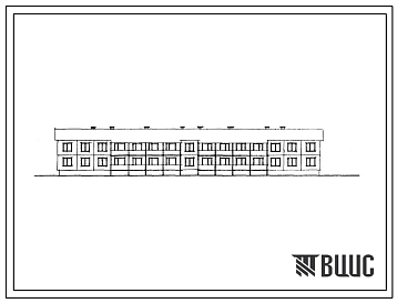 Типовой проект 48-021с/1 Двухэтажная трехсекционная 12-квартирная блок-секция (трехкомнатных 3А — 4, 3Б — 2, четырехкомнатных 4А — 2, 4Б — 4). Для строительства во IIВ, IIIВ климатических подрайонах Казахской ССР сейсмичностью 8 и 9 баллов.