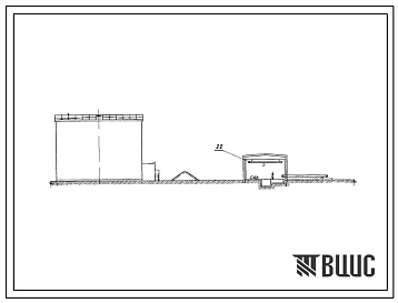 Типовой проект 903-2-6 Комплекс устройств для мазутоснабжения котельных с котлами КВ-ГМ-50 с двумя резервуарами емкостью по 3000 м3