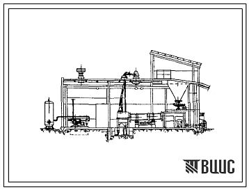 Типовой проект 501-20 Пескосушильная установка для локомотивов производительностью 60 м3/сутки.