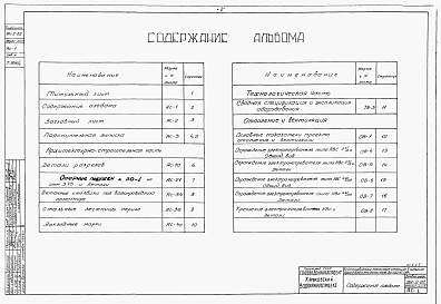 Альбом 1 Часть 1 Архитектурно-строительная, технологическая и санитарно техническая части, общие чертежи