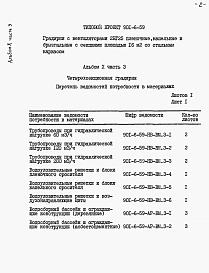 Альбом 10 Ведомости потребности в материалах. Часть 1, часть 2, часть 3, часть 4, часть 5