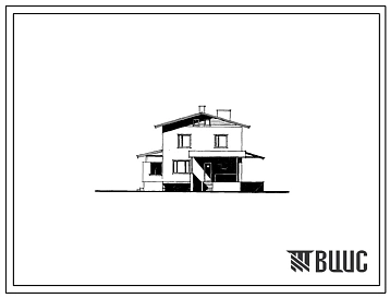 Типовой проект 144-48-42с.84 Дом 2-этажный 1-квартирный 6-комнатный в двух уровнях с полным благоустройством и подвальными помещениями. Для строительства в 3 климатическом районе Киргизской ССР сейсмичностью 8 и 9 баллов.