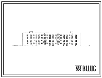 Типовой проект 114-109-26с Четырехэтажный четырехсекционный жилой дом на 40 квартир.(Однокомнатных 1Б-16; двухкомнатных 2Б — 16; трехкомнатных — 3А-8).
