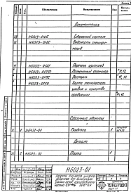 Альбом 1 Рабочие чертежи