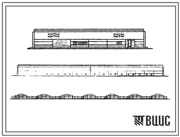 Типовой проект 805-2-3 Блок из 6 птичников на 211700 тыс. кур-несушек и яйцесклада на 140 тыс. яиц в смену