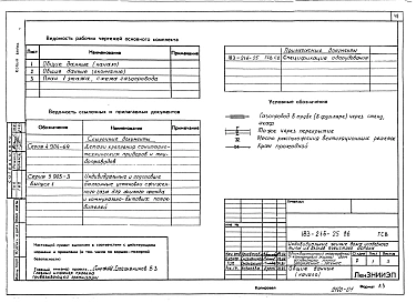 Альбом 1 Архитектурно-строительные чертежи. Чертежи по инженерному оборудованию