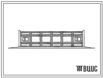 Типовой проект 904-1-46 Отдельно стоящая компрессорная установка на 4-5 компрессоров ВШ-3/40 М в элементах БМЗ (типы 1, 2, 3, 4)
