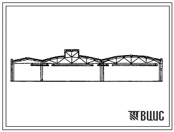 Типовой проект 503-315 Производственный корпус автотранспортного предприятия строительной организации на 450 большегрузных автомобилей и специализированных транспортных средств