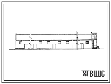 Типовой проект 813-48 Механизированный склад комбикормов емкостью 500, 1000 т.