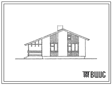 Типовой проект 184-188-3.2.87 1-этажный 1-квартирный 3-комнатный жилой дом со стенами из монолитного бетона. 1,2,3 уровни инженерного обеспечения. Для Нечерноземной зоны РСФСР.