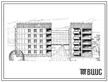 Типовой проект 87-0103 Унифицированная пятиэтажная торцевая левая блок-секция на 15 квартир (однокомнатных 1Б-5, двухкомнатных 2Б-5, трехкомнатных 3А-5). Для строительства на неравномерно сжимаемых грунтах, на просадочных  и над горными выработками во 2В,