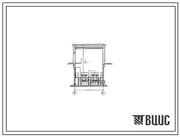 Типовой проект 902-2-317 Камера смешения и распределения перед флотаторами производительностью 300, 600 и 900 м.куб/час из сборного железобетона