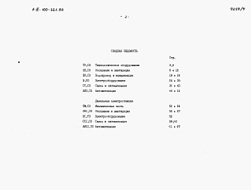 Альбом 4 Спецификация оборудования    