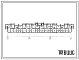 Фасады Типовой проект Б-1-1500-80/313 Помещения общественного назначения в подвале 5-этажного 6-секционного жилого дома,  (убежище на 1500 человек, размеры убежища 100,8м на 13,7м, режимы вентиляции 1,2).