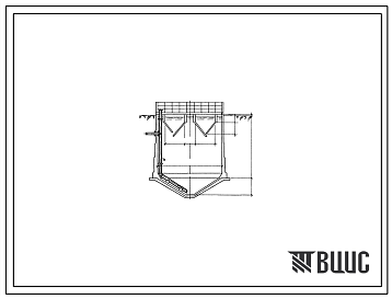 Типовой проект 902-2-73 Отстойники канализационные двухъярусные из монолитного железобетона диаметром 6 м