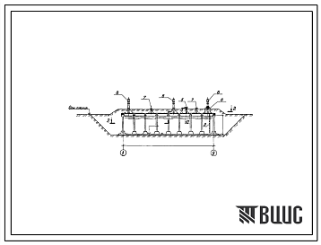 Типовой проект 901-4-103.13.89 Резервуар для воды прямоугольный железобетонный сборный емкостью 2000 м3 (с применением стеновых типа “ПСР”). Для Москвы