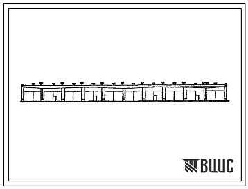 Типовой проект ХФ-71.81 (21-61-КК) Хранилище на 10 гусеничных машин. Отапливаемое. Со стенами из кирпича