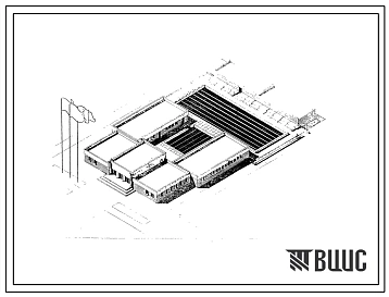 Типовой проект 294-3-32с Бассейн с открытыми ваннами 50х21м, учебной и крытой детской ванной для строительства на территориях сейсмичностью 9 баллов (с конструктивным вариантом 7-8 баллов).