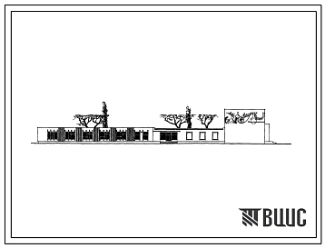 Типовой проект 224-2-4сп Музыкальная школа на 150 учащихся для строительства в районах с расчетной наружной температурой -15С, с сейсмичностью 8 баллов, на просадочных грунтах.