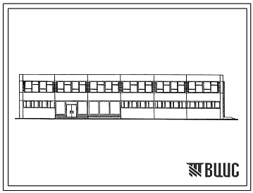 Типовой проект 416-7-137 Административный корпус на 20 рабочих мест.