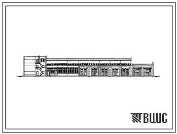 Типовой проект 409-15-34 Опорная база передвижной механизированной колонны Минсельстроя РСФСР с объемом строительно-монтажных работ 2,5-3,0млн.руб. в год. Тип 3 –вариант с автомобильной дорогой.