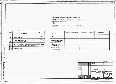 Альбом 11 Приточная вентиляционная камера прямоточная с одним вентилятором и секцией орошения, переключаемая на режим дежурного отопления