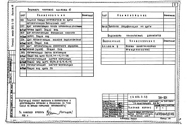Альбом 15 Задание заводу-изготовителю на щиты автоматизации