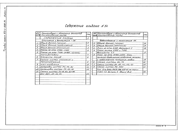 Альбом 14 Отопление и вентиляция. Водопровод и канализация внутренние 