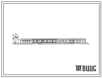 Типовой проект 273-30-53 Торговый центр для поселка на 2000 жителей для строительства в 1В, 1Д, 3А, 3В подрайонах и во 2 климатическом районе.