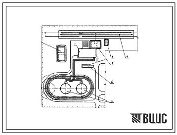 Типовой проект 903-2-16 Установка мазутоснабжения Q=22/60 м3/ч, Р=25/10 кгс/см2 с наземными металлическими резервуарами 2х5000 м3