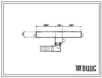Типовой проект Пу-1,2,3,4-20-347.86 Быстровозводимые противорадиационные укрытия из лесоматериала на 20 чел (убежище на 20 человек, размеры убежища 9,12м на 1,1м, режимы вентиляции 1,2)