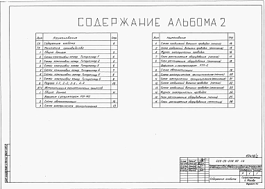 Альбом 2 Технологические чертежи. Автоматизация технологических процессов