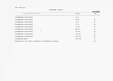 Альбом 3 Спецификации оборудования 