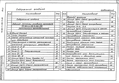 Альбом 1 Конструкции железобетонные, технологическая , электротехническая части.