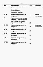 Альбом 4. Ведомости потребности в материалах.