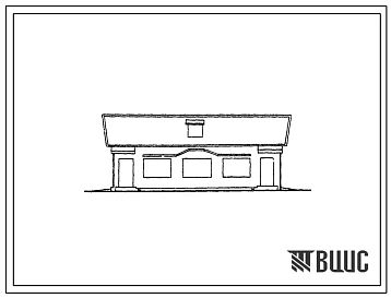Типовой проект 807-91 Мясо-молочная и пищевая контрольная станция 2 типа (до 150 экспертиз в день). Вариант стены деревянные
