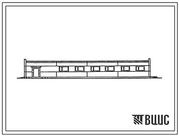Типовой проект 807-11-20с.13.86 Санитарный пропускник на 30 человек для животноводческих и птицеводческих предприятий (для Азербайджанской ССР)