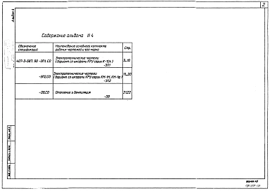 Альбом 4 Спецификации оборудования     