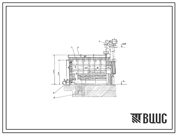 Проект РП10013 Печь камерная термическая размерами пода 2,94х3,0 м, на газе с внешней механизацией