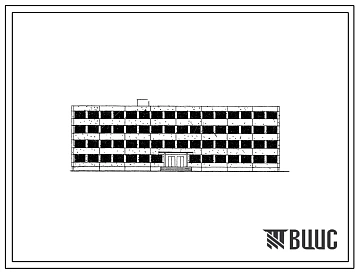 Типовой проект 232-2-24/75 Универсальный учебный корпус для техникумов и ПТУ со средней общеобразовательной подготовкой на 720 учащихся и для ПТУ без средней общеобразовательной подготовки на 960 учащихся в конструкциях серии ИИ-04.