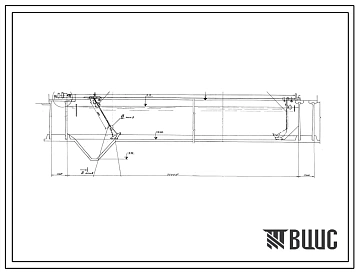 Серия М457   Илоскреб канализационных первичных горизонтальных отстойников 9х30 м