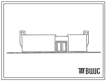 Типовой проект 903-4-53.86 Центральный тепловой пункт для городских микрорайонов с тепловой нагрузкой 7 МВт. Двухступенчатая схема горячего водоснабжения и независимое присоединение систем отопления. ρ=0,9. Кирпичный вариант